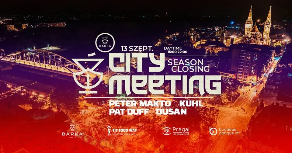 City Meeting Pres. Season Closing w/ Peter Makto